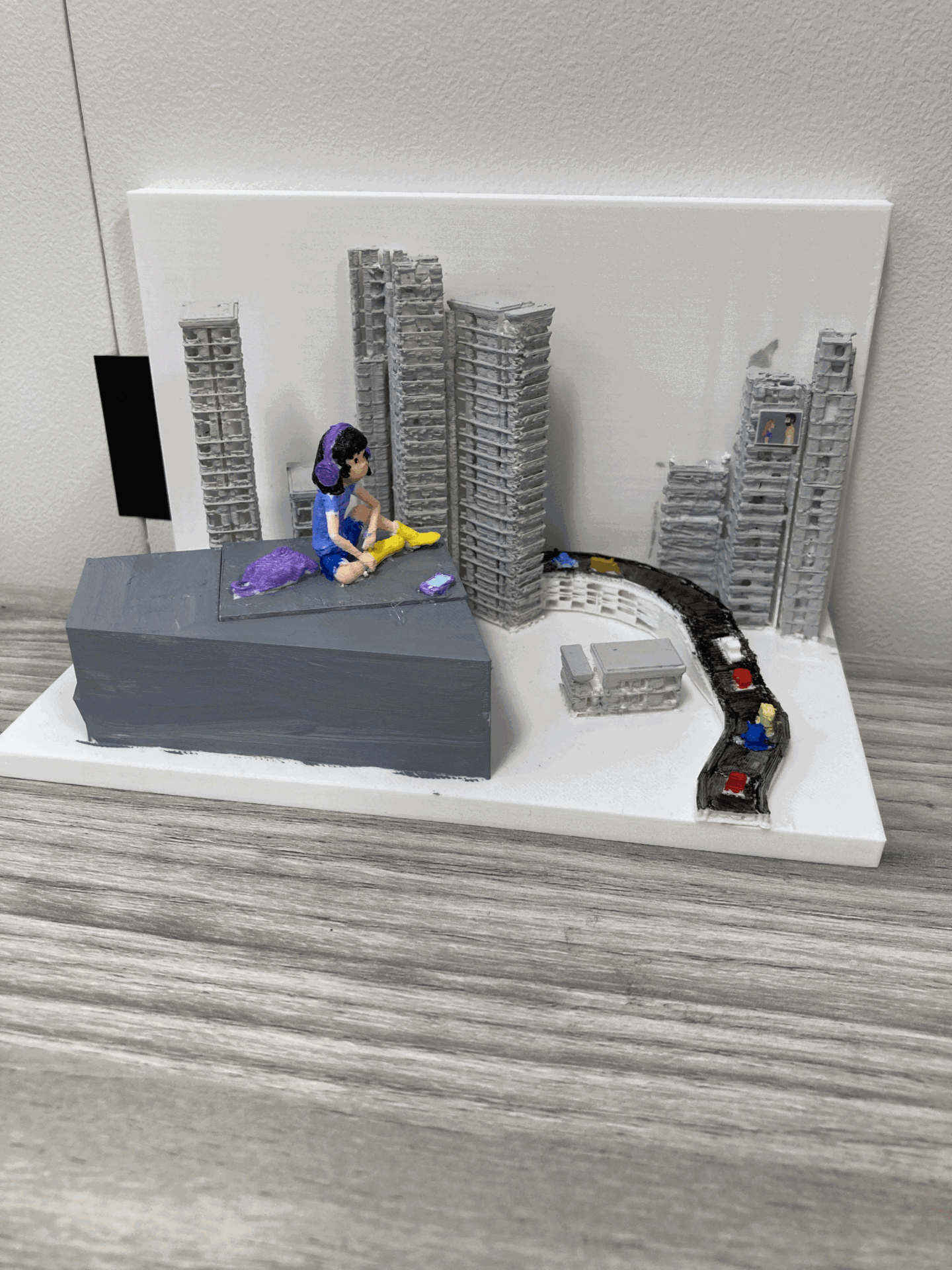 City Girl animation on the Audiotrope