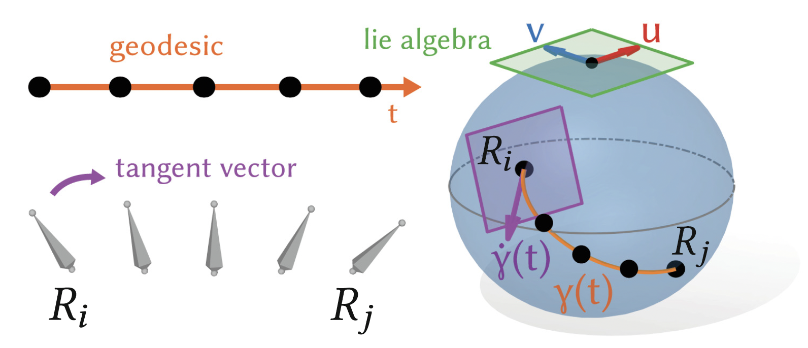 interpolation on lie groups teaser